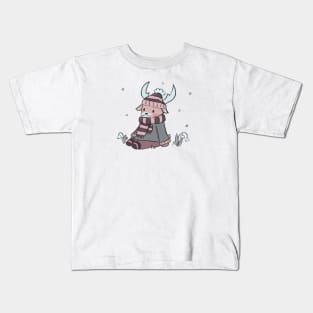 Cozy Deer Kids T-Shirt